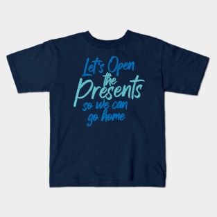 Let's Open The Presents Kids T-Shirt